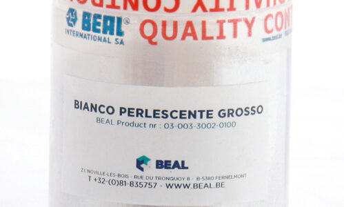 Metallic Bianco Perlescente Grosso